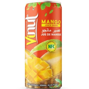 Vinut Mango Flavour Juice Can 250 ml