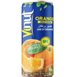 Vinut Orange Flavour Juice Can 250 ml